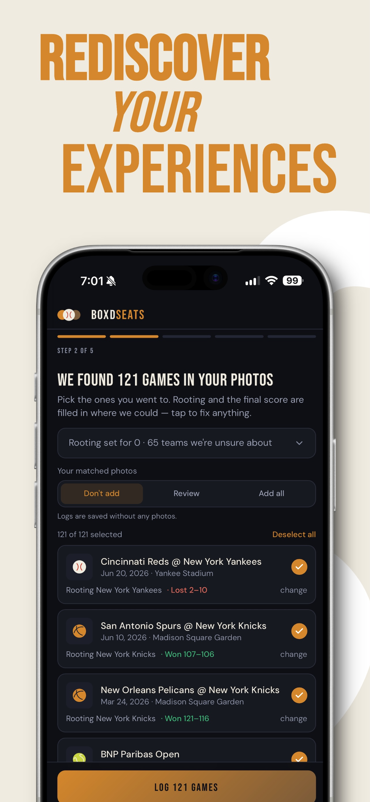 BoxdSeats screenshot 2