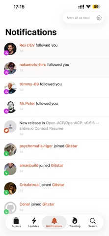 Gitstar - Top Repositories Screenshot 4 of 7