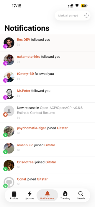 Gitstar - Top Repositories Screenshot 4 of 7
