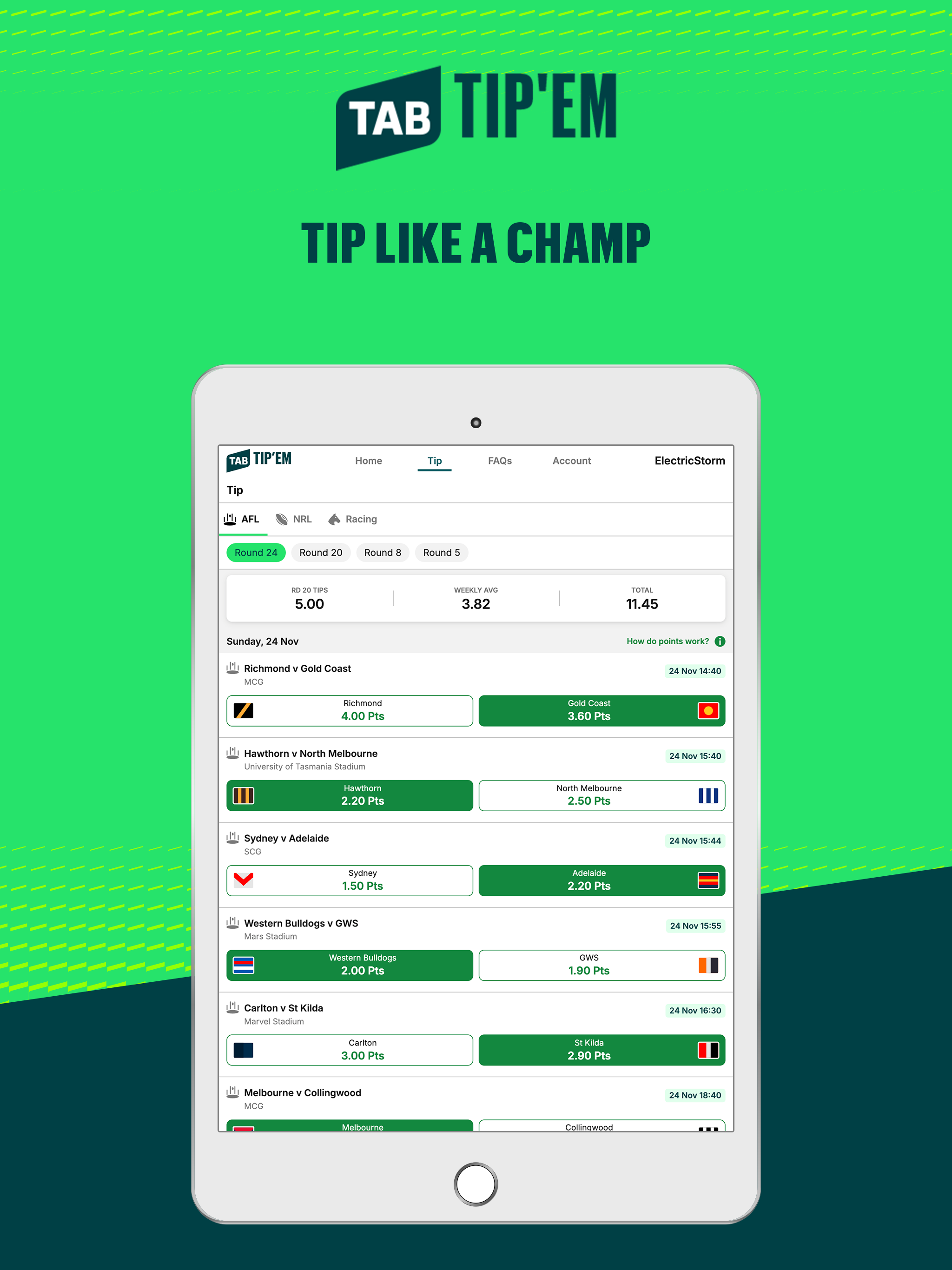 TAB Tip'Em
