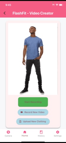 FlashFit - Mobile screenshot
