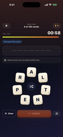 Anagram Royale iPhone screenshot