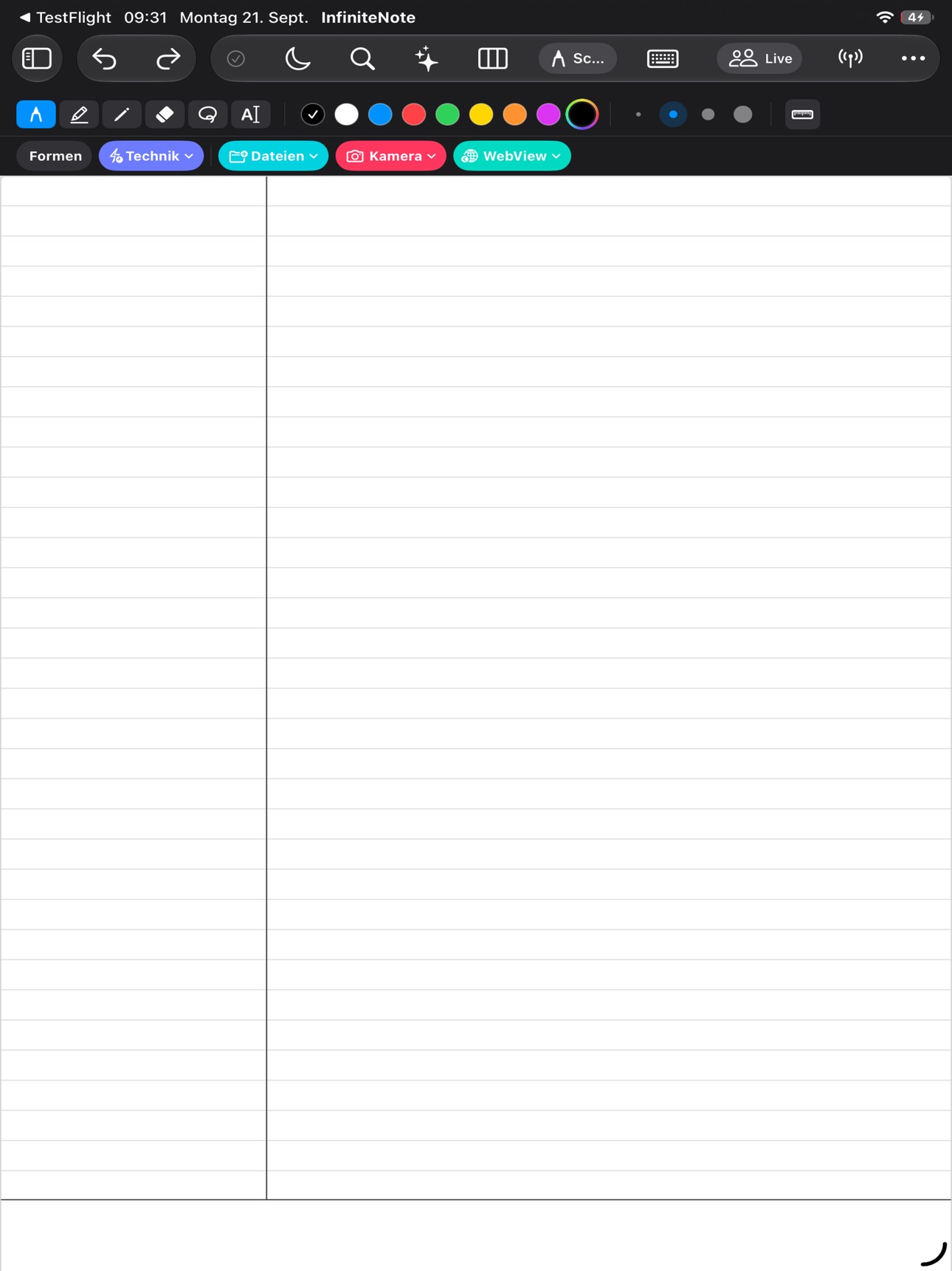 Screenshot 2 of ElectroNote