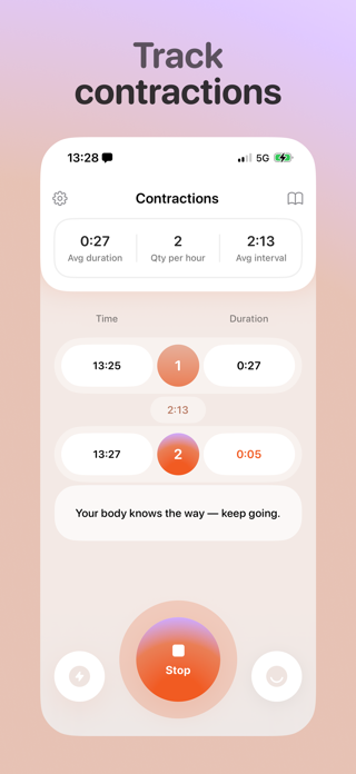 Contrack: Contraction Tracker Screenshot 1 of 6