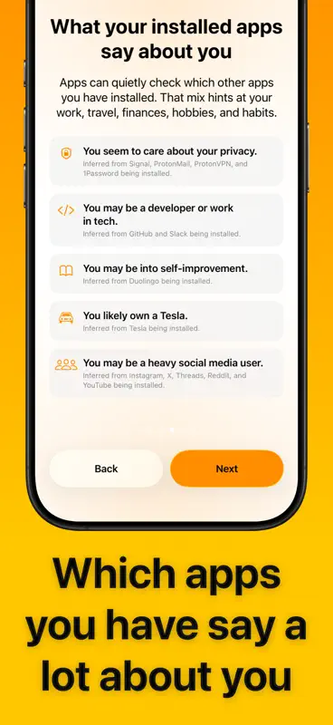 Loupe: Was Apps sehen können screenshot 4 of 6