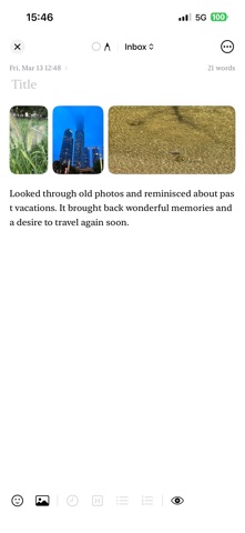 Cooing iPhone screenshot