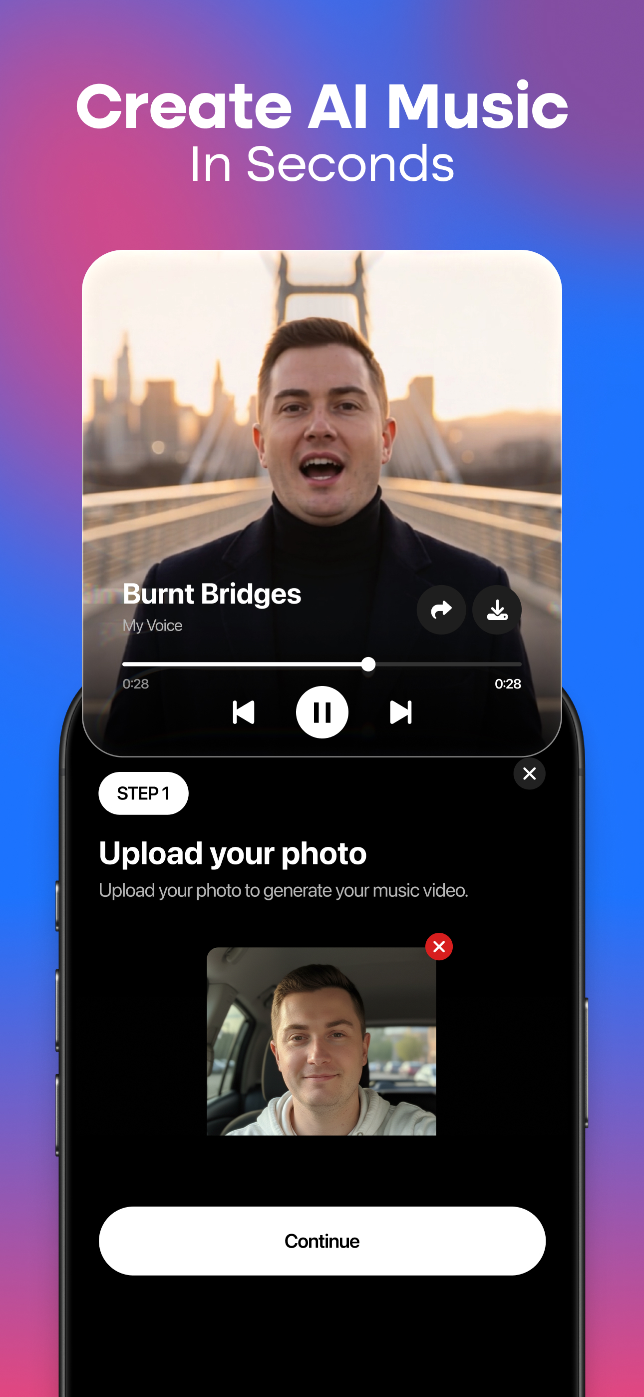 MyTunes : AI Music Generator screenshot 2