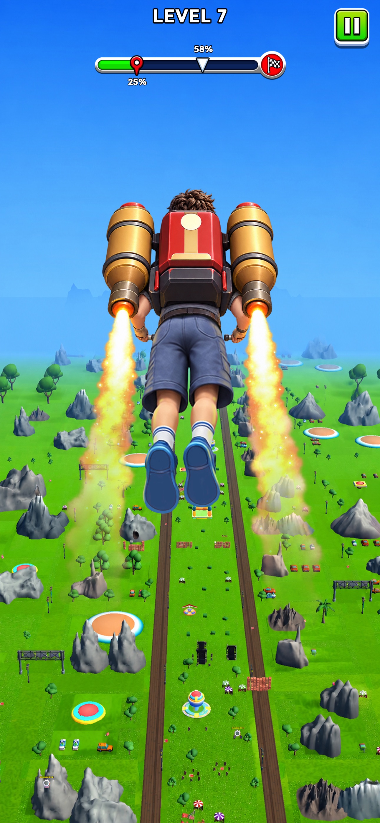 Screenshot 3 of Ragdoll Throw : Slingshot 3d