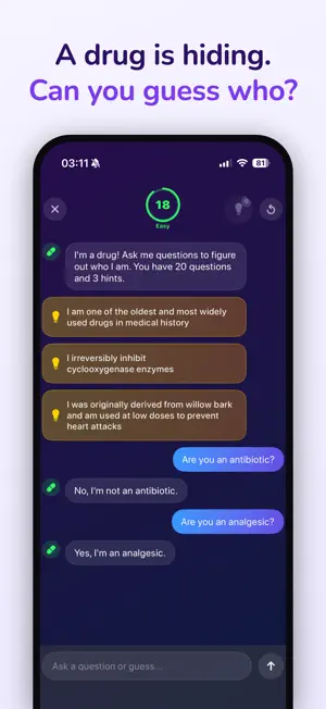 Who am I Pharmacology screenshot 1