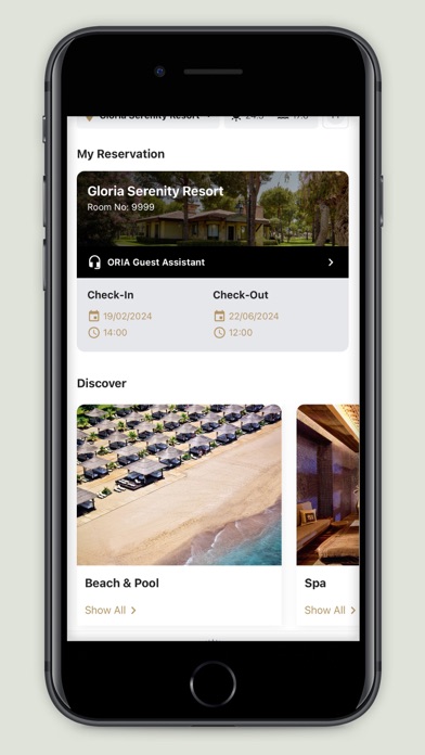 Gloria Hotels & Resorts Screenshot