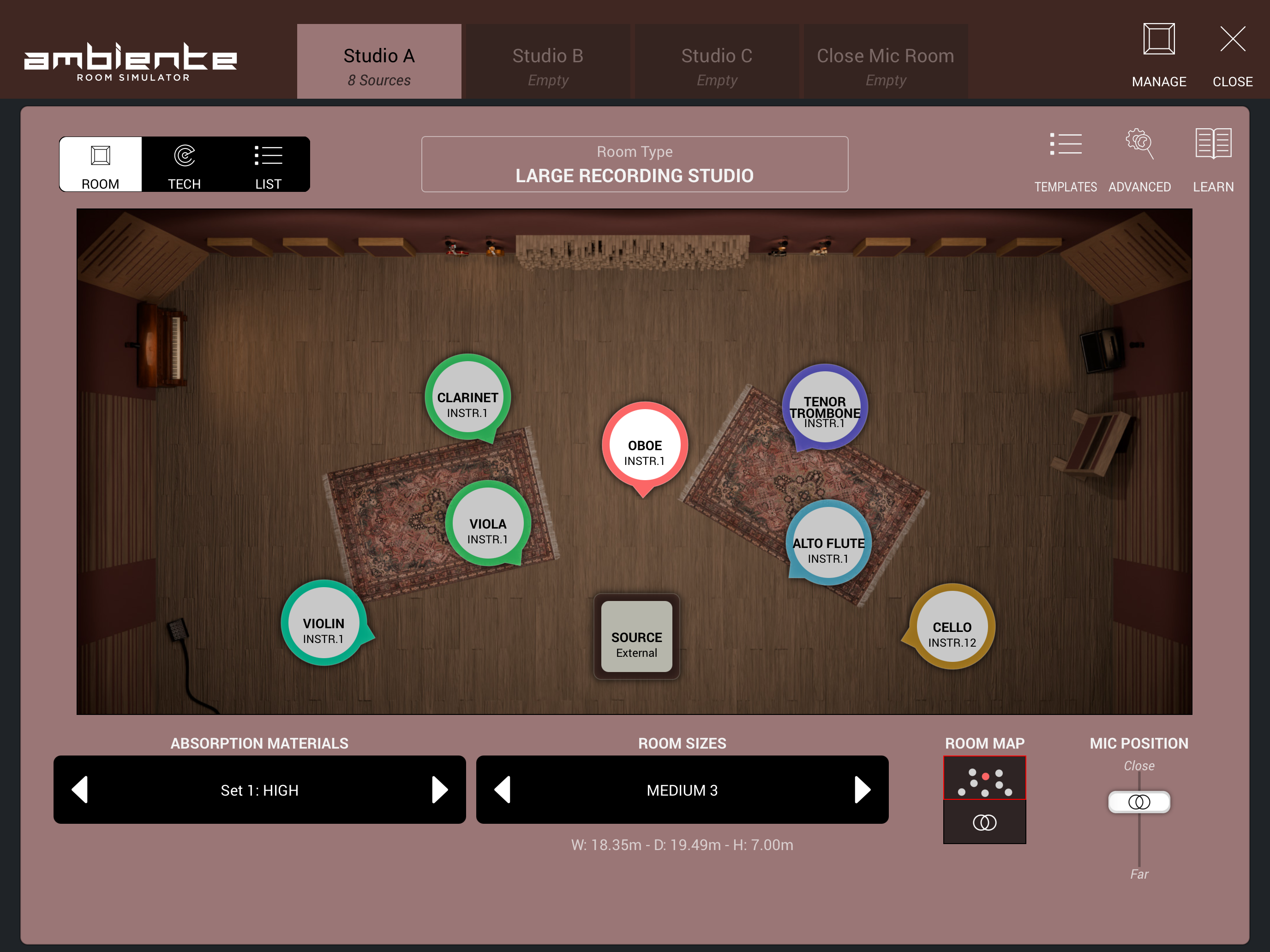 Ambiente Room Simulator screenshot 10