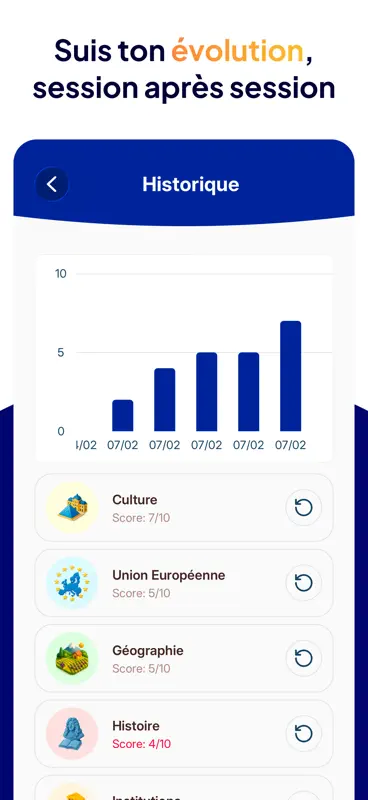 Entretien naturalisation FR screenshot 4 of 5