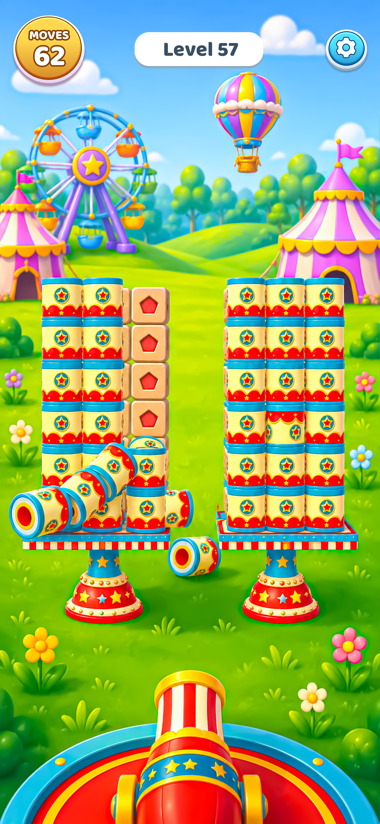 Splash Tower Crush Puzzle screenshot 3