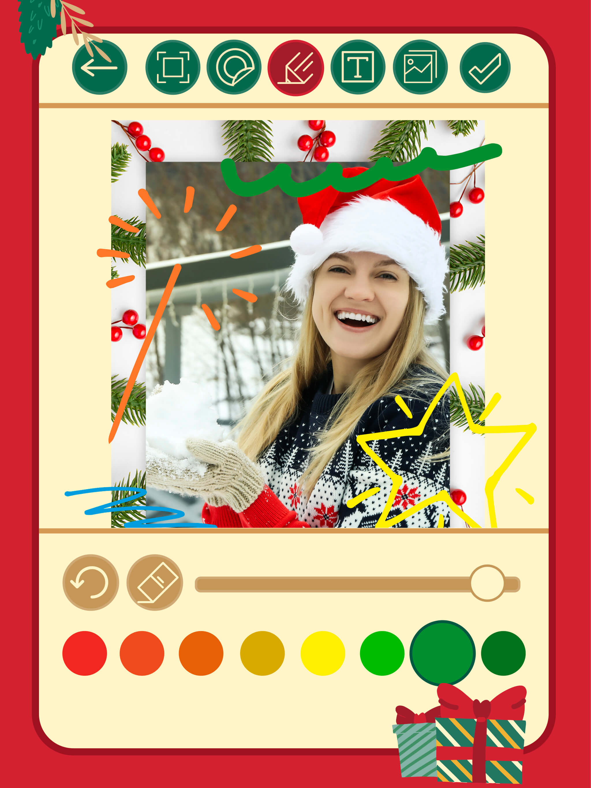 Christmas Frames card greeting screenshot 9
