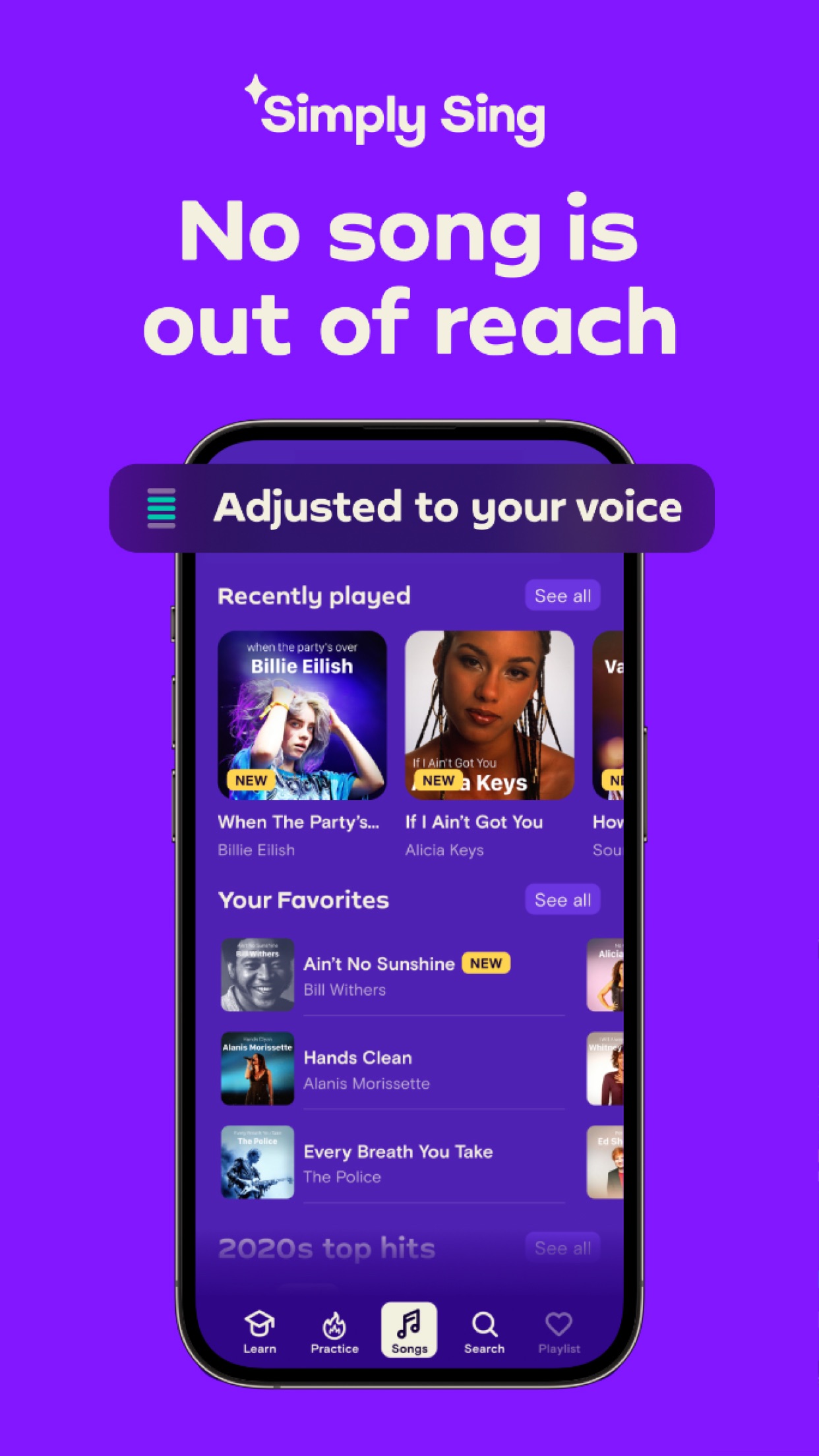Simply Sing: My Singing App screenshot 1