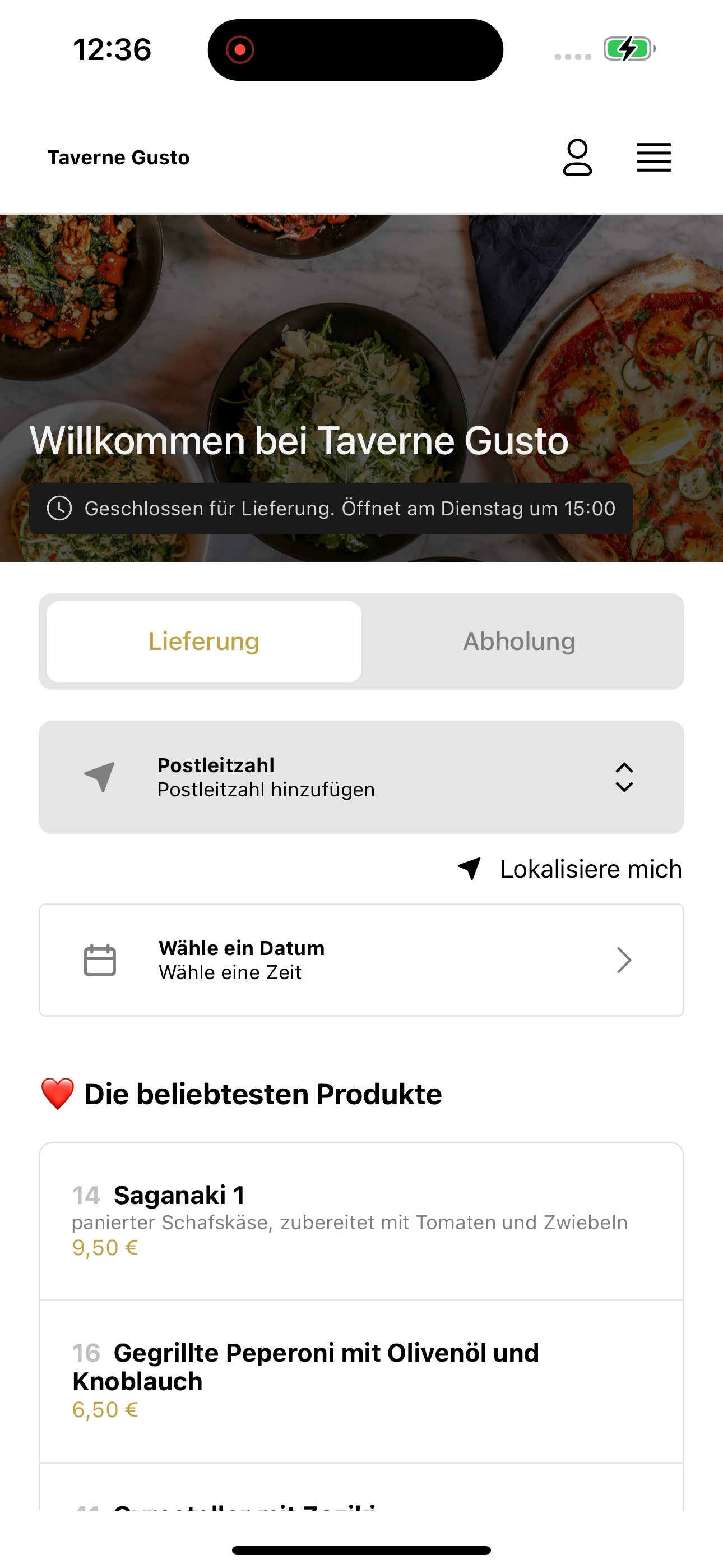 Taverne Gusto DE screenshot 5