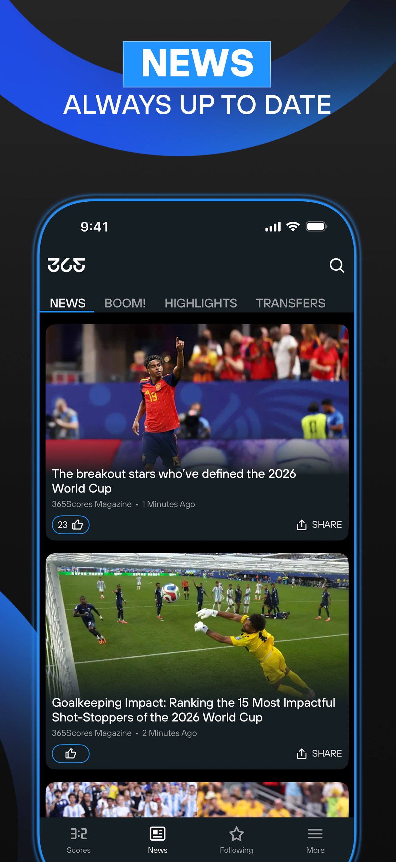 Screenshot 8 of 365Scores: Live Scores & Data