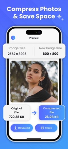 AI Photo Compressor & Resizer screenshot