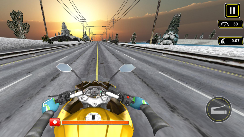 #5. Motor Simulation :Traffic Game (iOS) By: Zakia Bibi