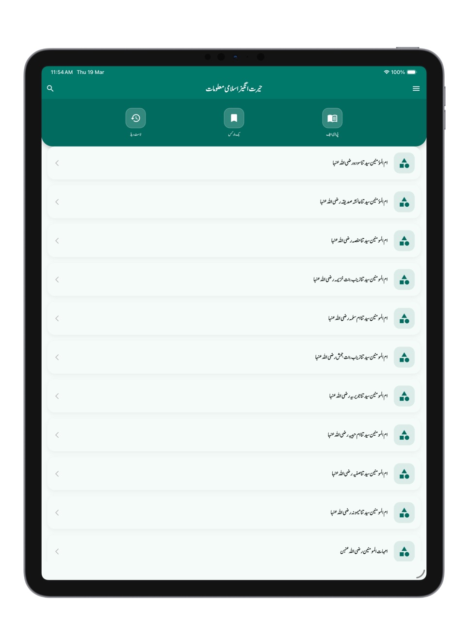 iPad screenshot