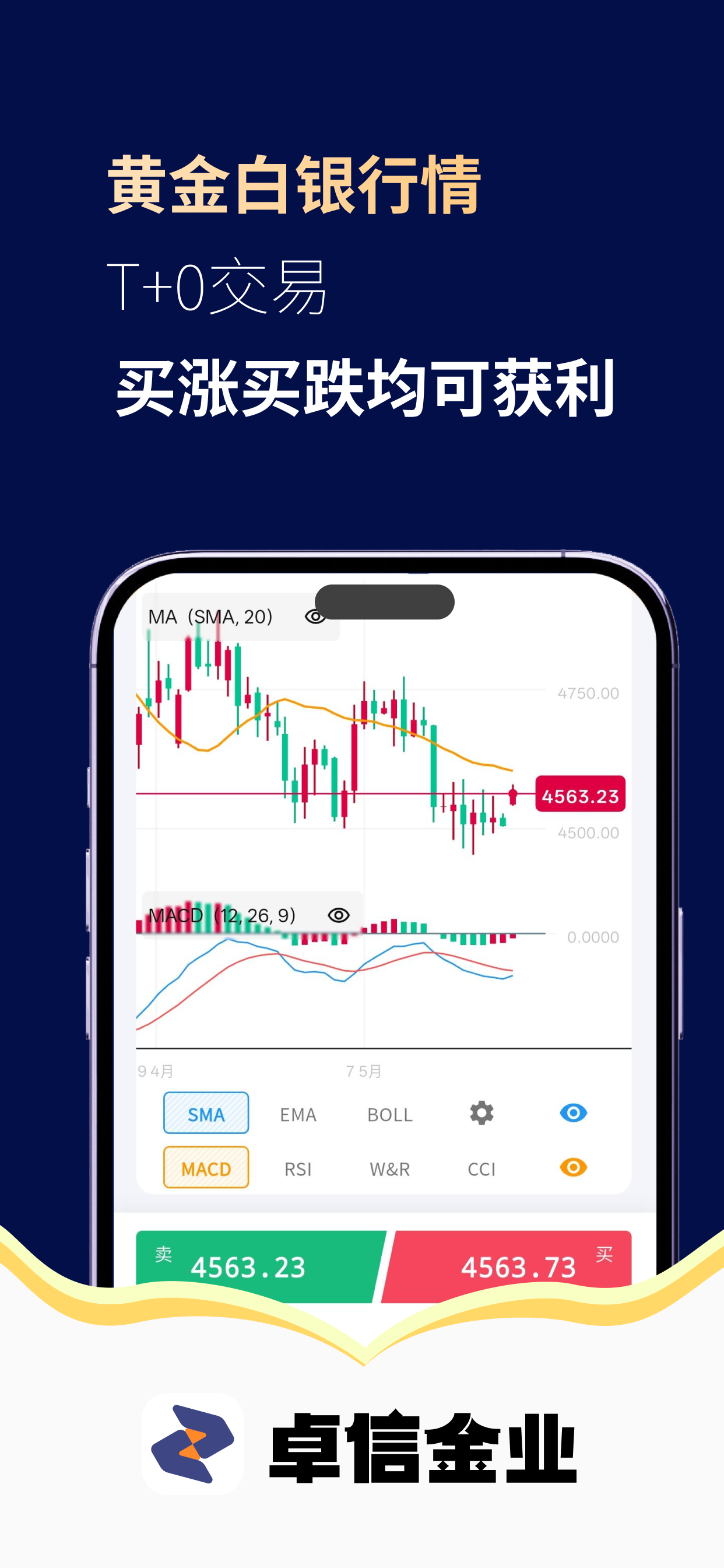 卓信金业-黄金白银投资交易平台 screenshot 3