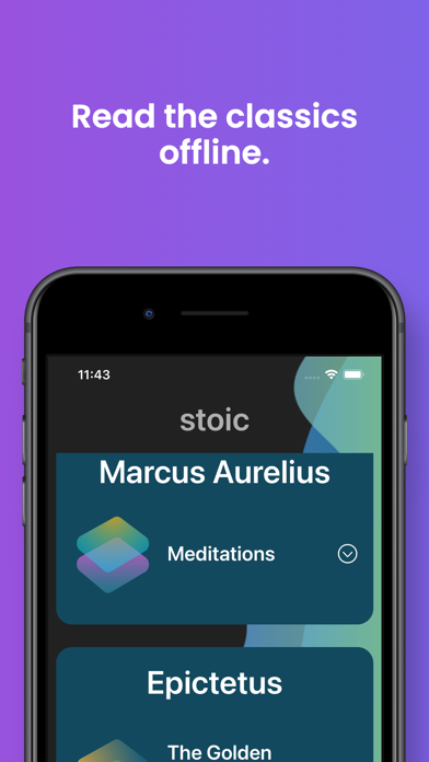 stoic app Screenshot