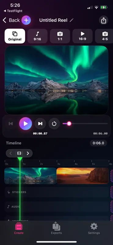 ClipMix Video Editor screenshot 1 of 5