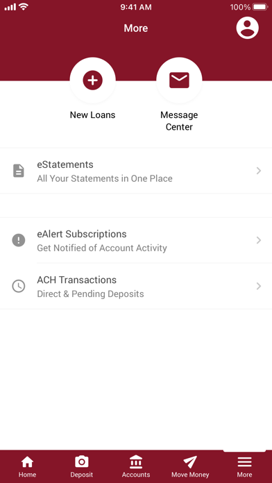 Richmond Heritage FCU Screenshot