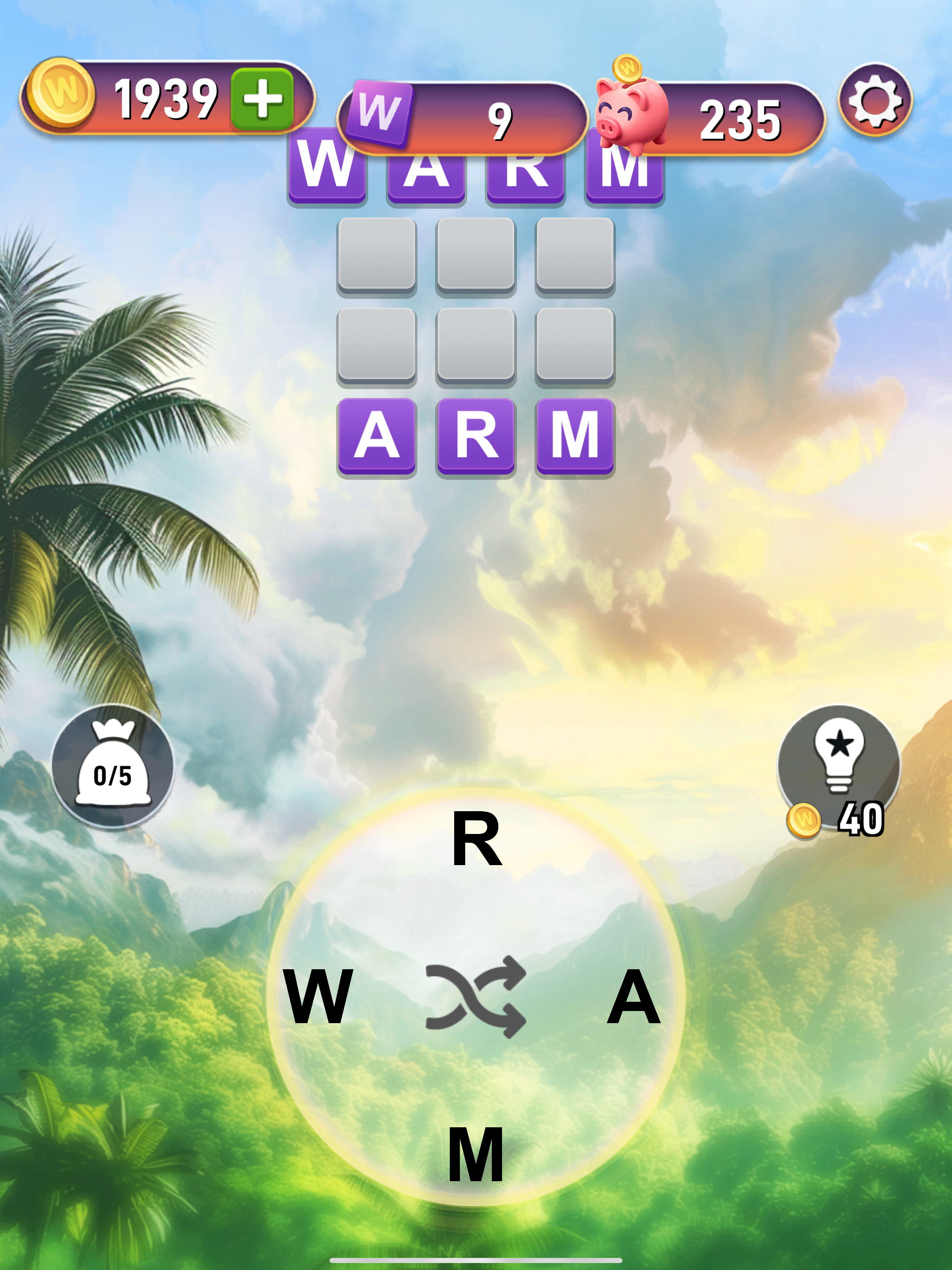 Bingo Words and Wildlife