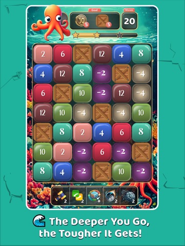 Tally Twist: Make 10 Puzzle iPad screenshot