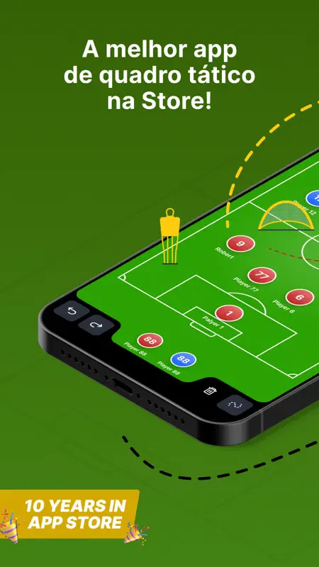 Quadro Tático: Futebol screenshot 3 of 5
