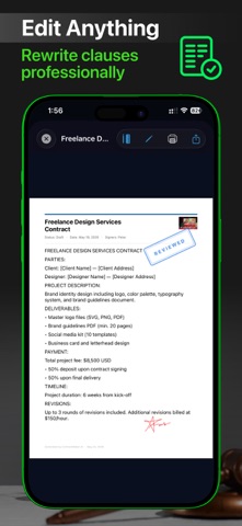 AI Contract Maker - Legal Docs screenshot