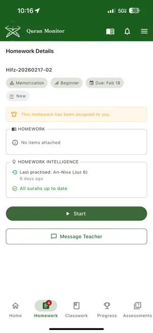 Quran Monitor: Learn & Track screenshot 4