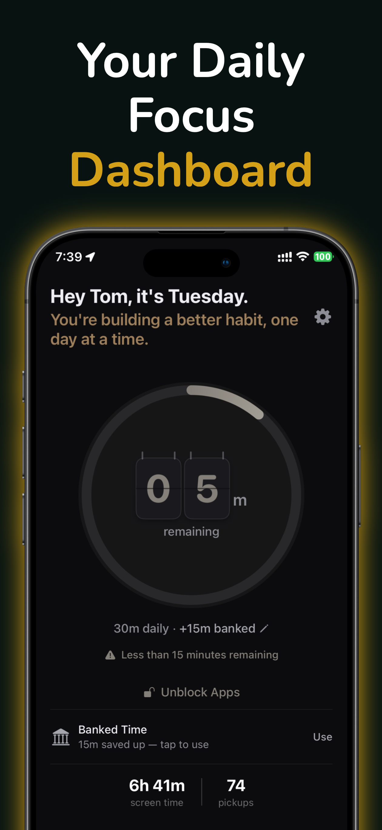 Omit: Screen Time Control screenshot 4