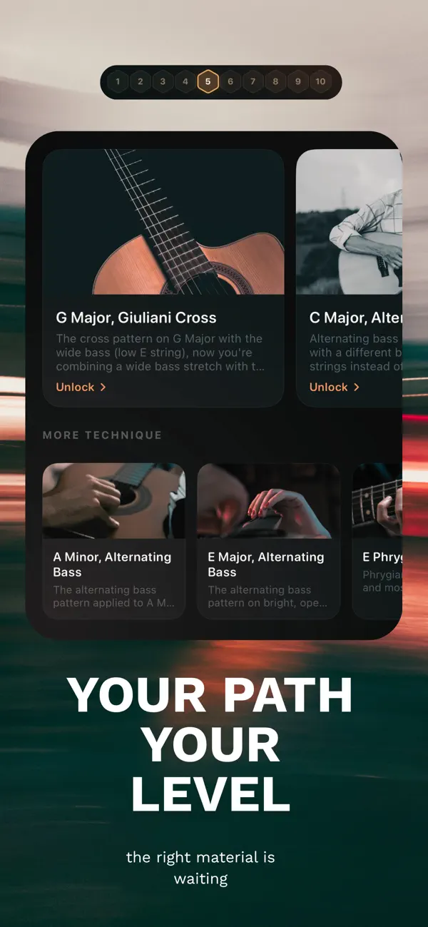 Screenshot #1 pour PracticeOS: Guitar Technique