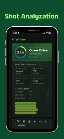 Willow: Cricket Batting Coach Screenshot 2 of 4