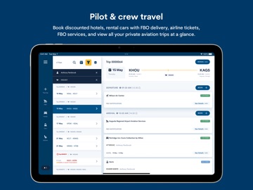 FlightBridge iPad screenshot