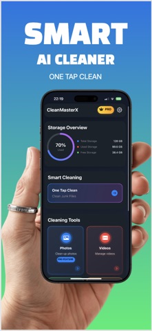 Storage Cleaner: CleanMasterX Screenshot 2 of 5
