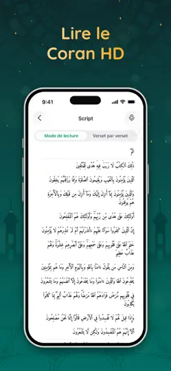 Capture d'écran de Coran Noble : Adhan & Qibla sur iPhone 1