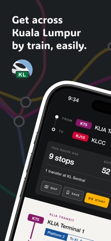 KL Trains: MRT LRT Planner Screenshot 1 of 10