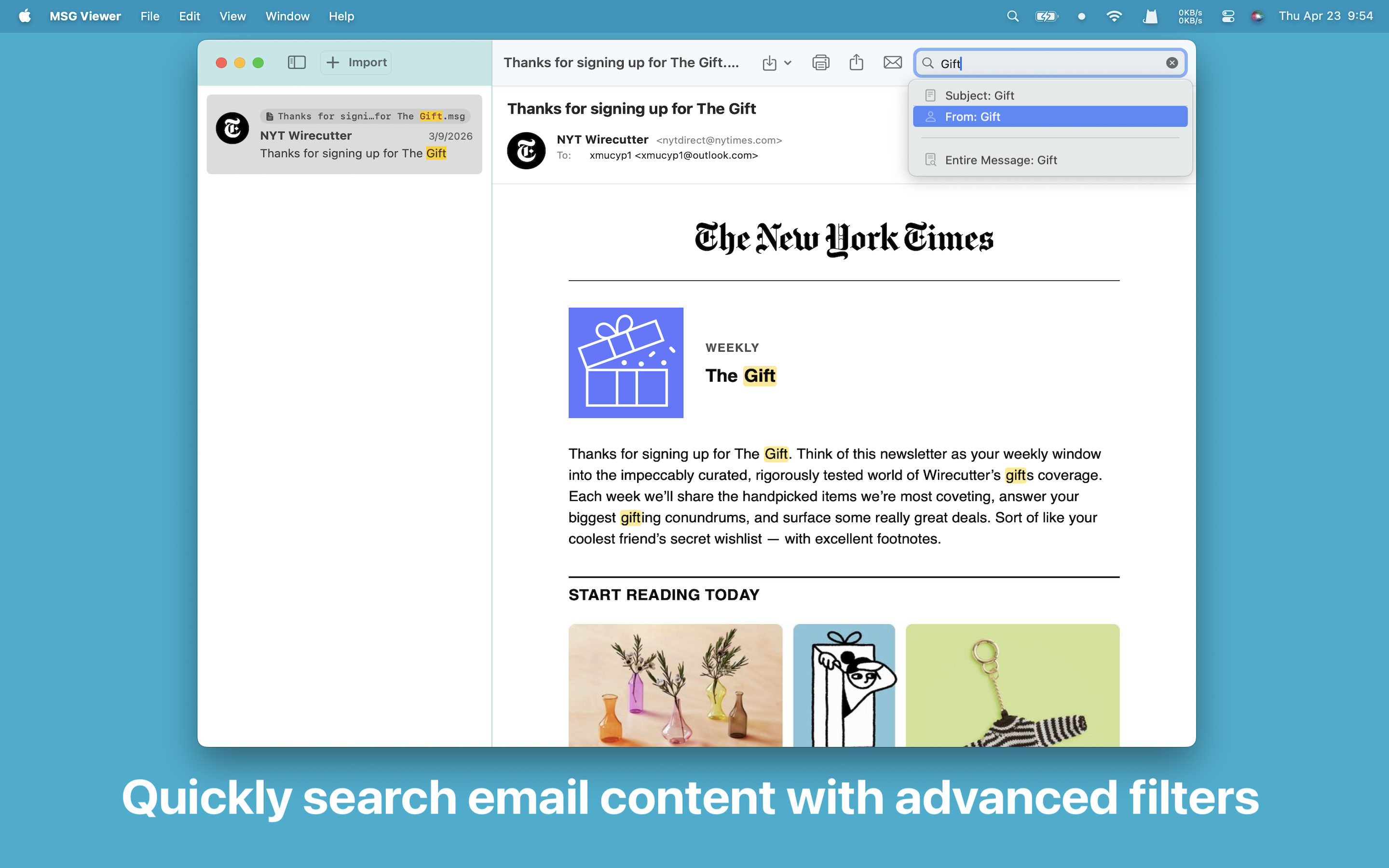 Winmail Viewer – DAT Opener screenshot 18