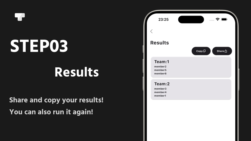 #4. Random Team Generator - Teamru (iOS) 来自: Shuhei Ugawa