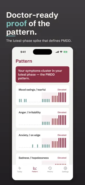 PMDD Tracker & Cycle - Prova screenshot 2