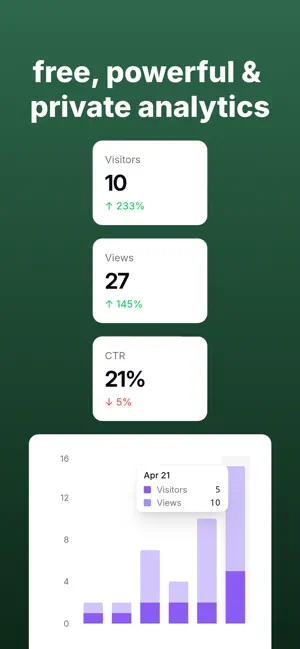 Linkname Link in Bio & Widgets screenshot 3