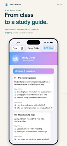 Class Notes - AI Assisted Screenshot 4 of 6