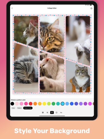 Photo Collage - Create & Share iPad screenshot