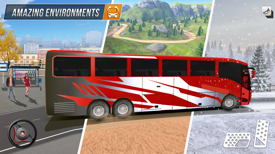 #1. Bus Games : Driving Master 3D (iOS) 由: GAMEXIS