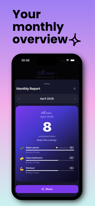 till.now. - Last Time Tracker Screenshot 6 of 6