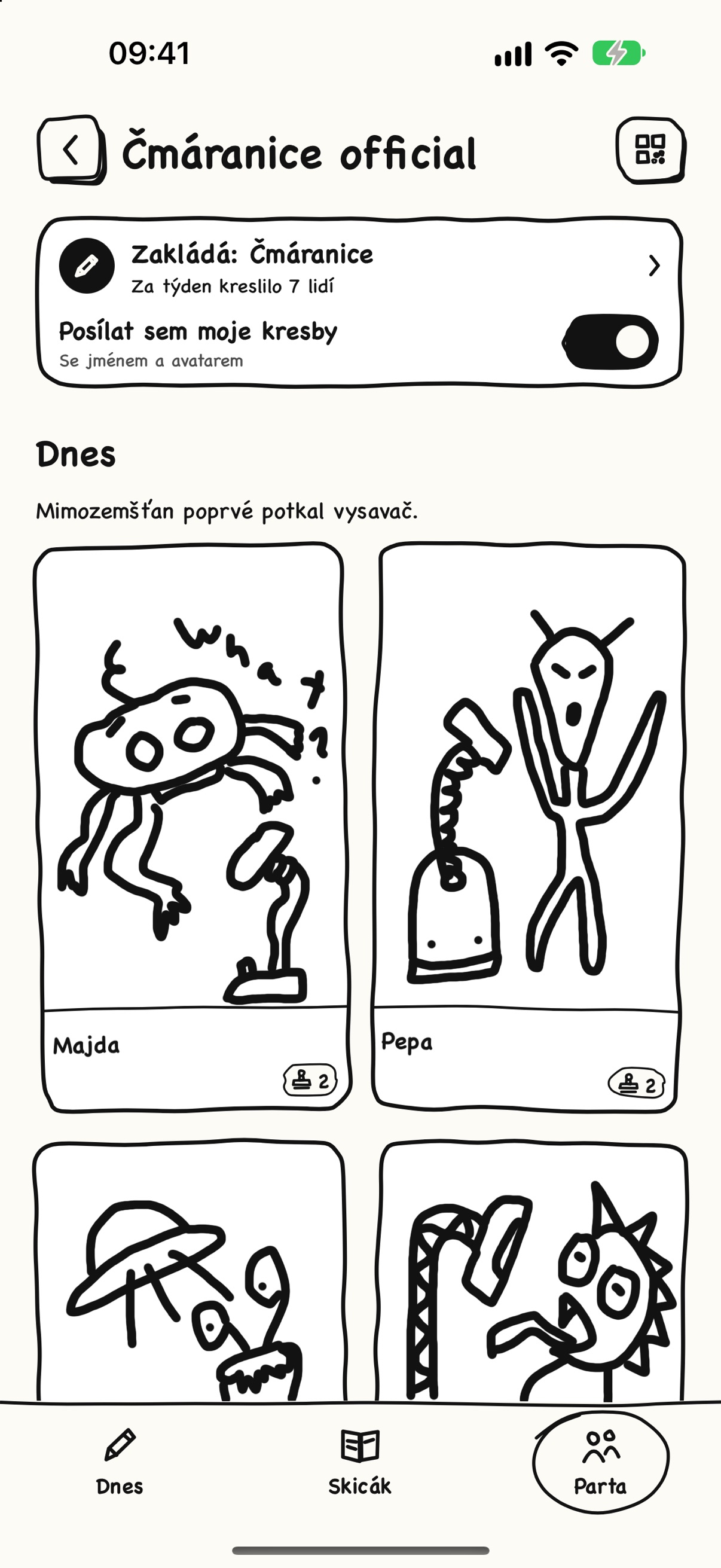 Screenshot 9 of Čmáranice: kreslení s partou