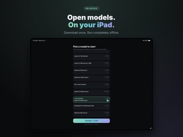 SessionsAI iPad screenshot